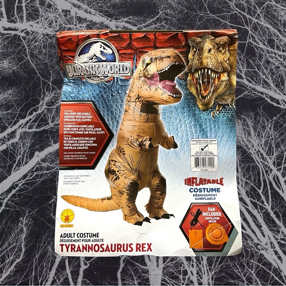 Rubie’s Tyrannosaurus Rex Inflatable Halloween Costume Adult Fits up to 44”